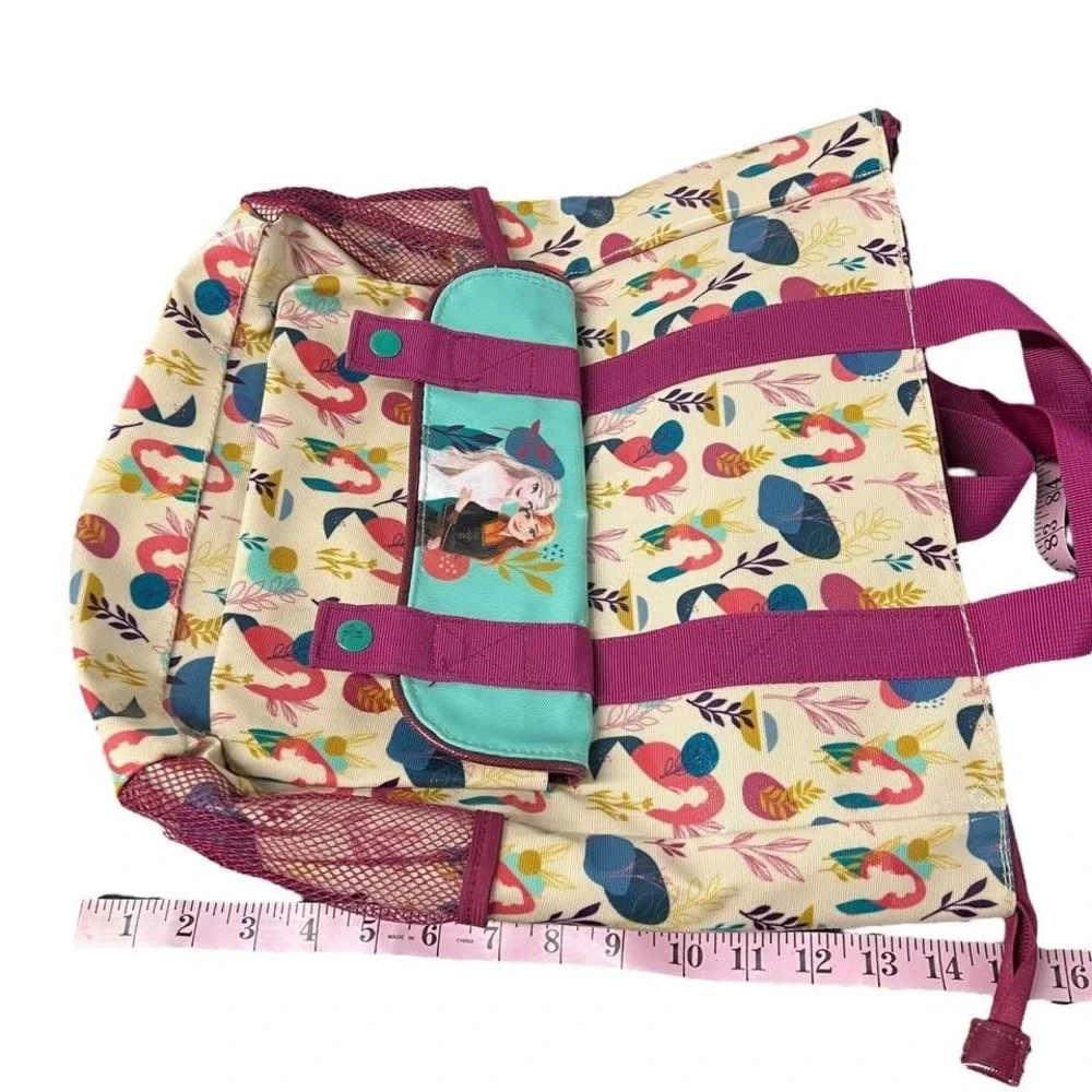 Disney Store Frozen 2 Anna &‎ Elsa Backpack/Beach Bag So Sturdy NICE